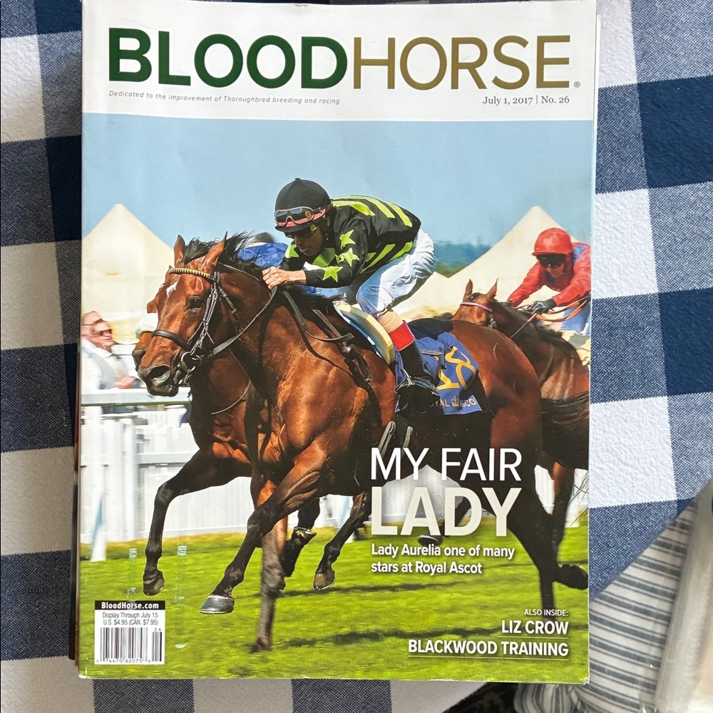Magazine -2017 Blood Horse 13 Issues